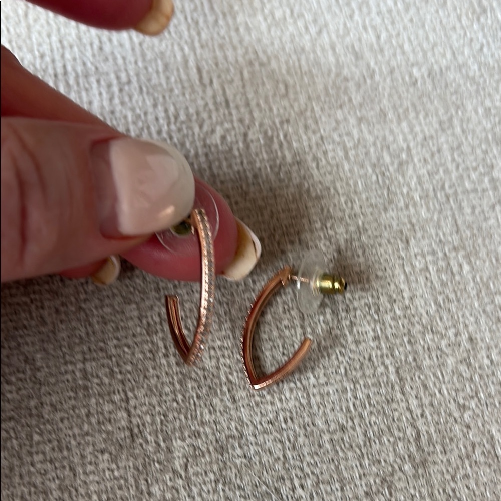 Elegant Rose Gold Earrings